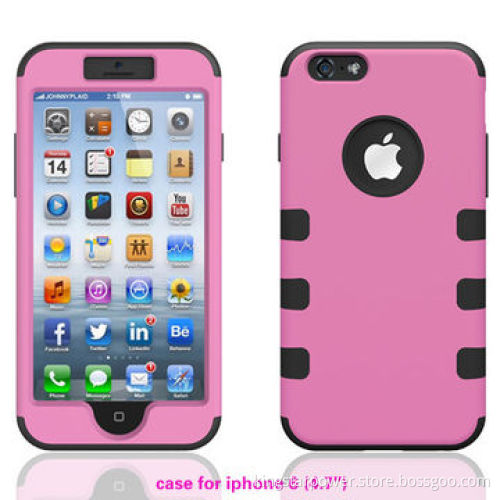 Robot 3-in-1 Case for iPhone 6, 4.7-5.4-inch Hard Back Cover, Simple StyleNew